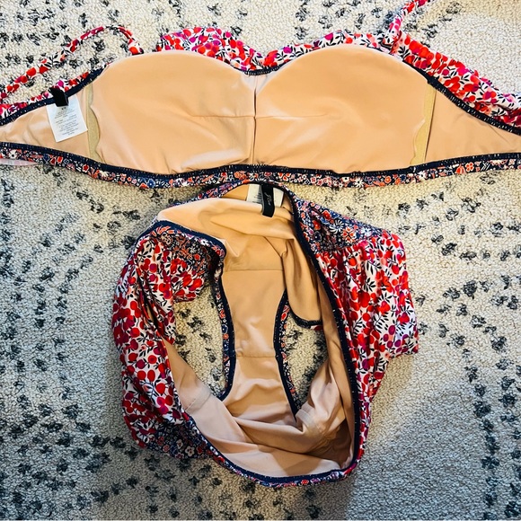 EUC JCrew Liberty bikini high waist too and bottom - Picture 7 of 7